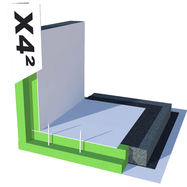 Technische Zeichnung Leerkabine